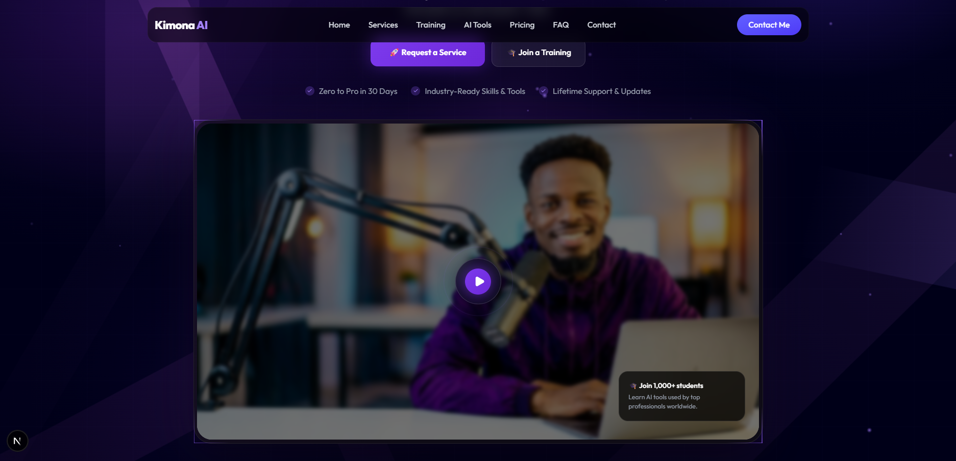 Kimona AI — Portfolio & Agency
